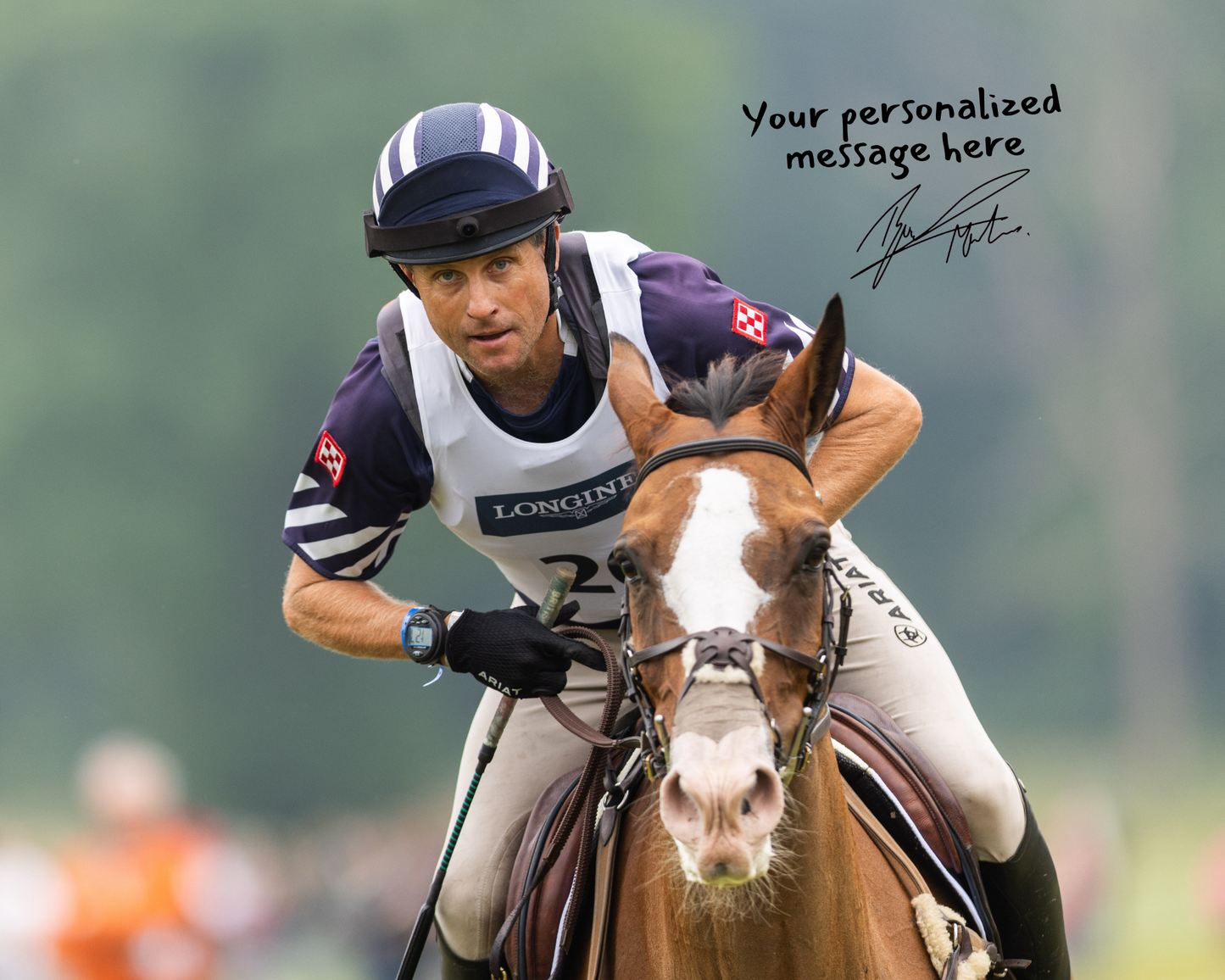 Signed & Personalized 8x10 Horse Photos