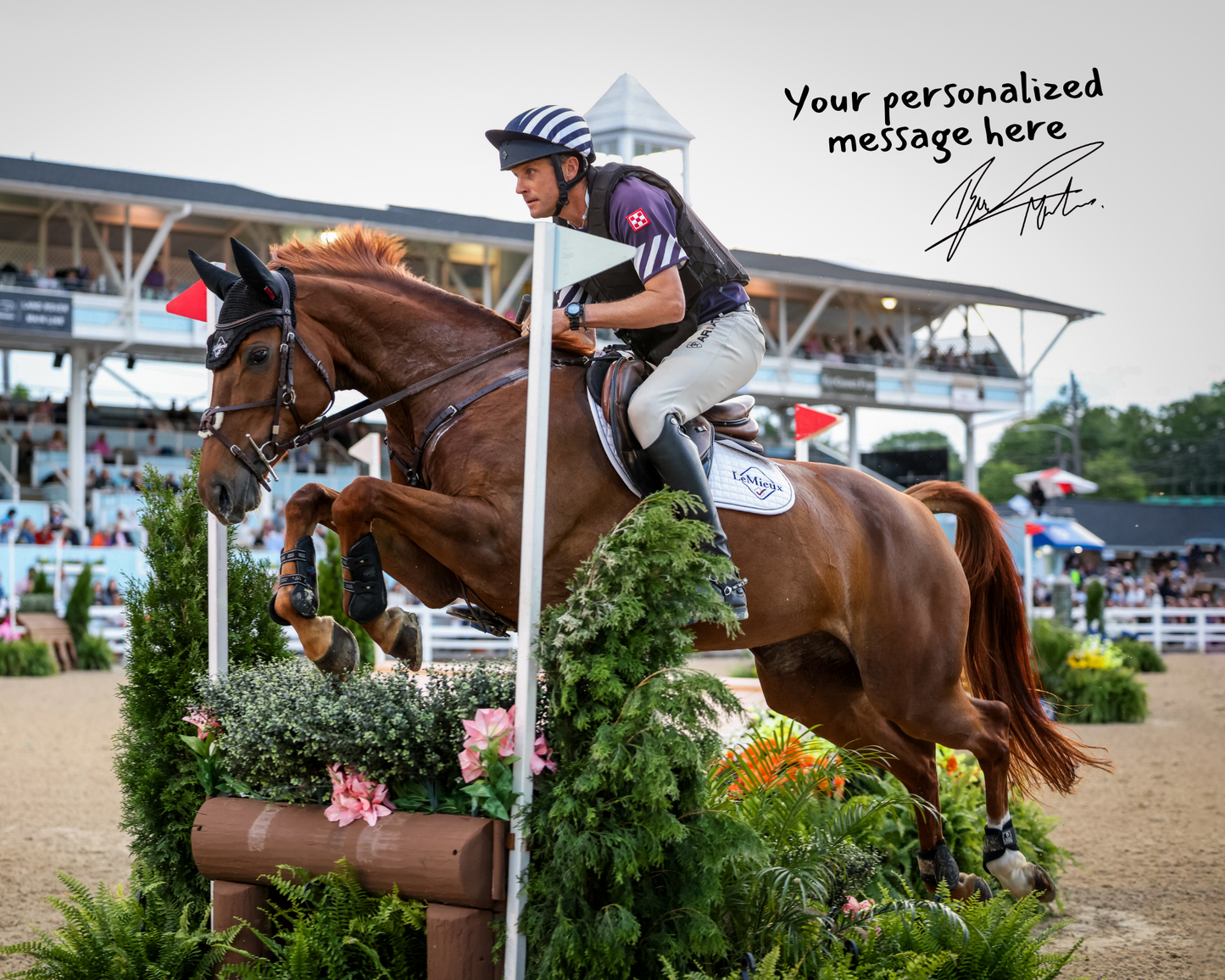 Signed & Personalized 8x10 Horse Photos