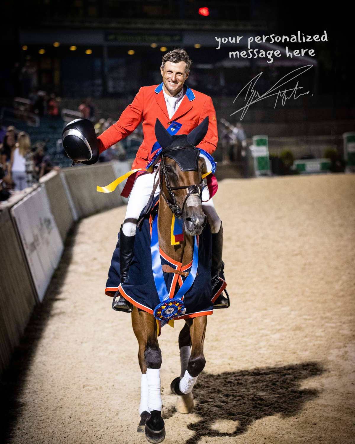 Signed & Personalized 8x10 Horse Photos