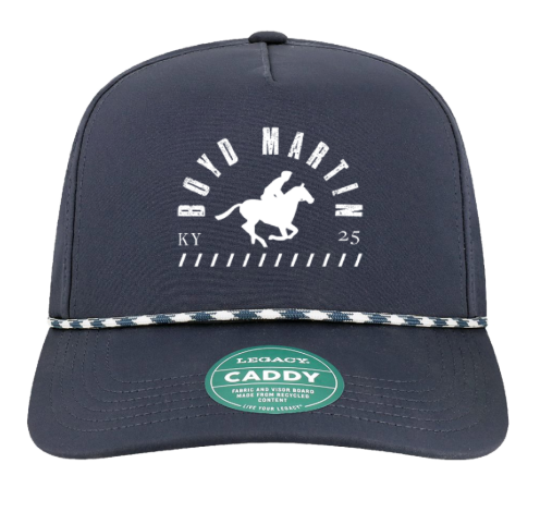 Flat brim/cord hat - Boyd Martin