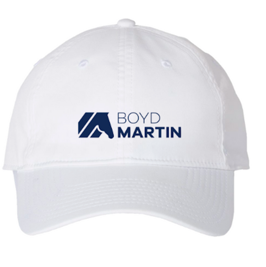 Boyd Martin Sport-tek hat, White