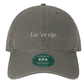 "Let Er Rip" Hat, Dark Grey